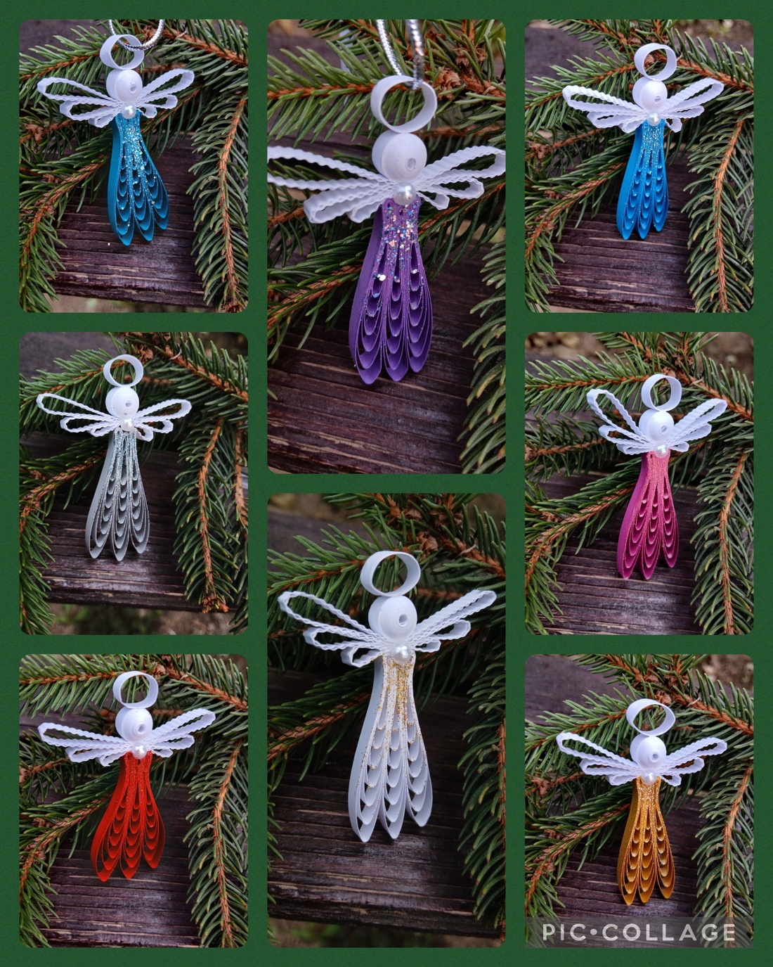 Îngeraș quilling - accesorii de crăciun - decorațiuni de crăciun de casă - decorațiuni pentru pomul de crăciun - Artynos.ro Îngeraș quilling - accesorii de crăciun - decorațiuni de crăciun de casă - decorațiuni pentru pomul de crăciun - Artynos.ro