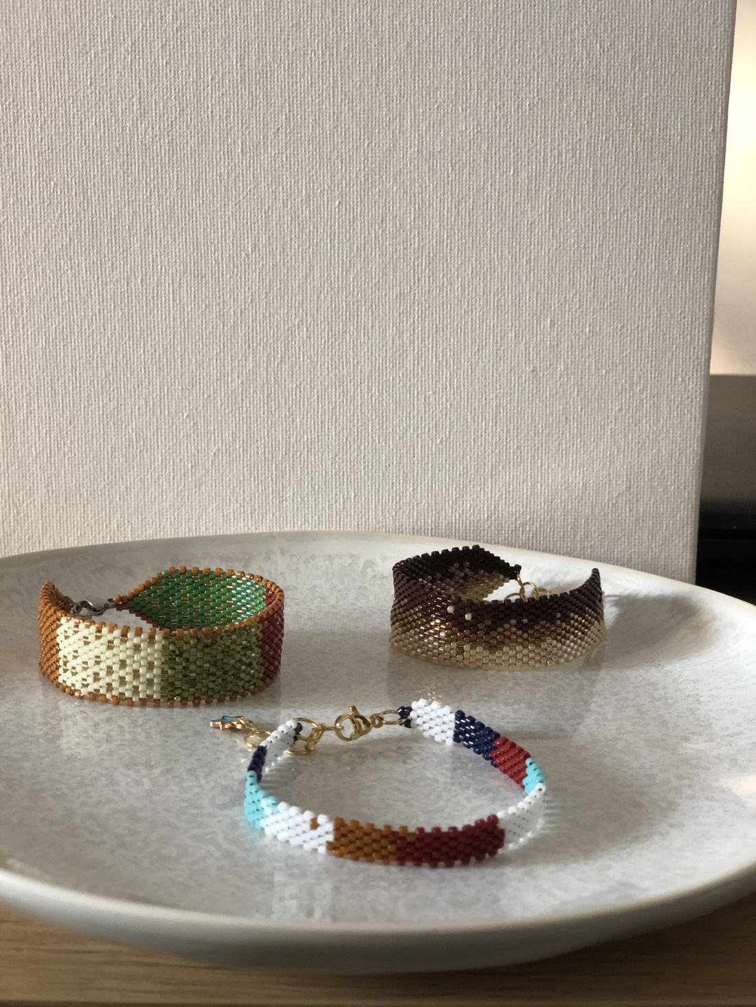 Bratara lata Tigru - bijuterii - brățări - brățări din mărgele - Artynos.ro