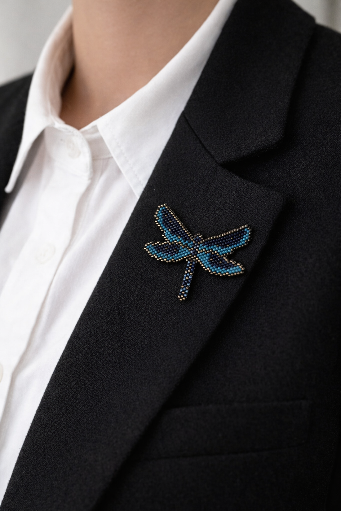 Brosa Libelula - bijuterii - broșe - Artynos.ro