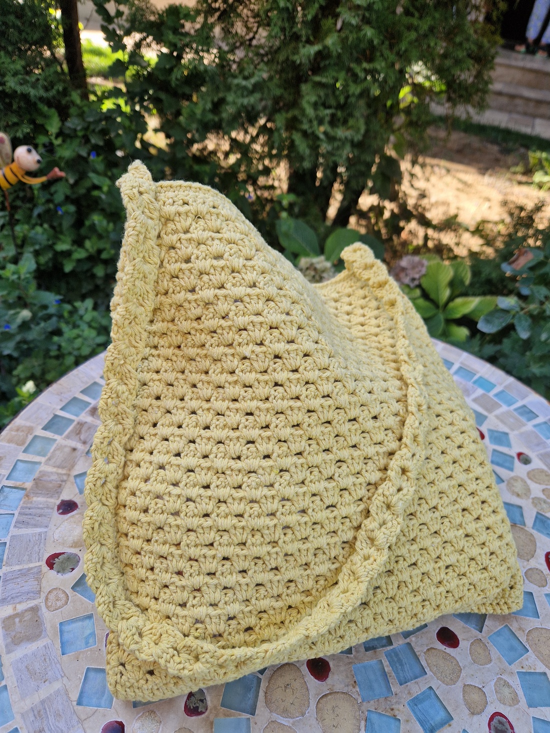 Geanta crosetata de umar - genți și portofele - genți de mână și umăr - genți de umăr - Artynos.ro