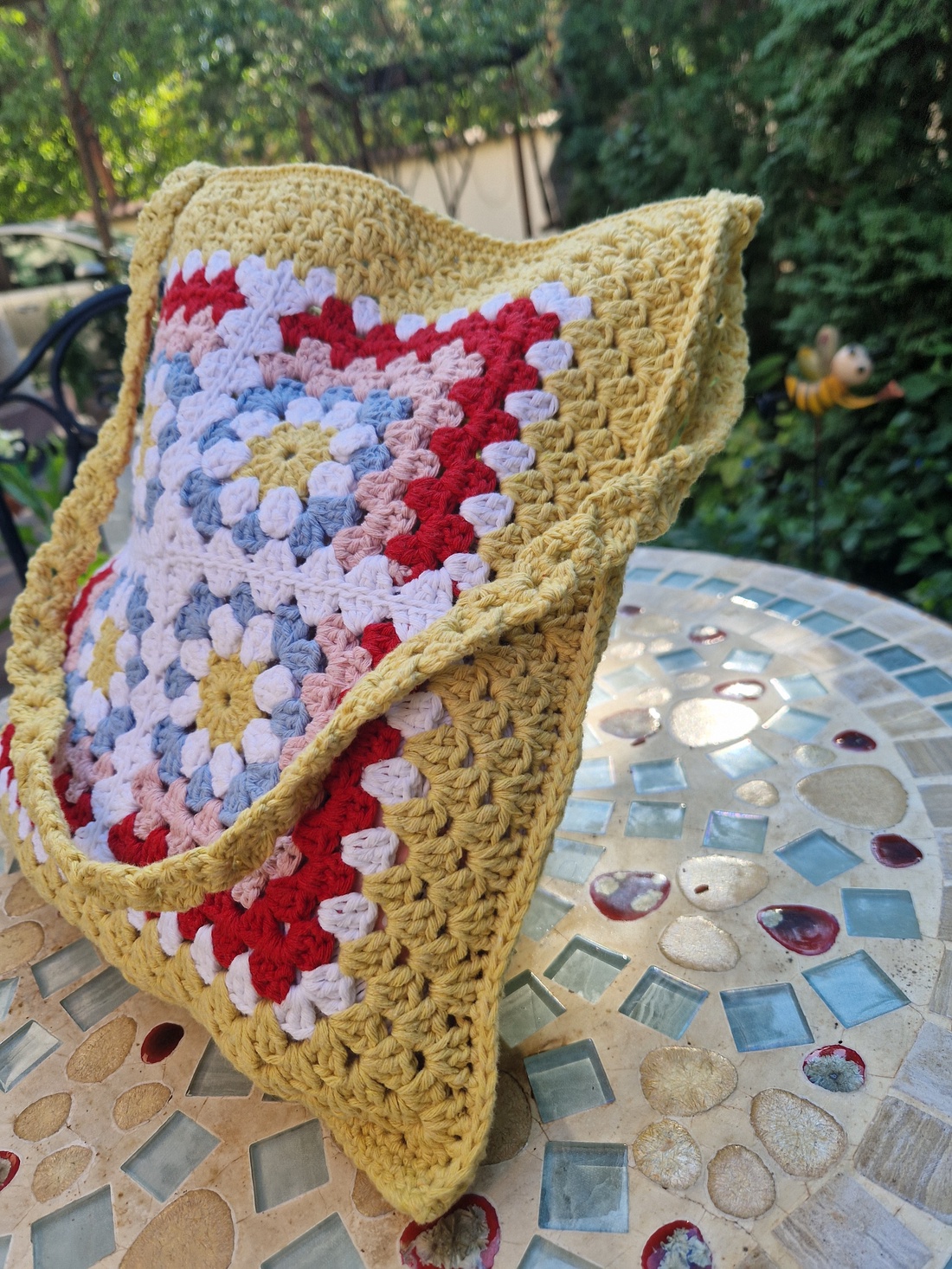 Geanta crosetata de umar - genți și portofele - genți de mână și umăr - genți de umăr - Artynos.ro