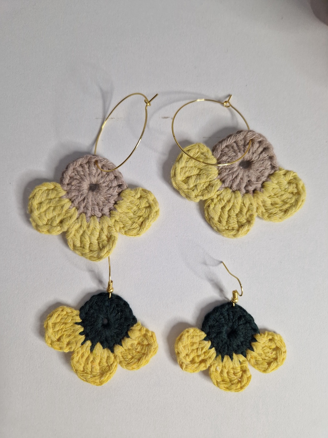 Cercei crosetati - bijuterii - cercei - cercei croșetați - Artynos.ro