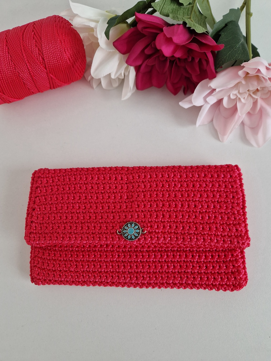 Portofel crosetat - genți și portofele - portofele, huse, suporturi - portofele - portofele damă - Artynos.ro