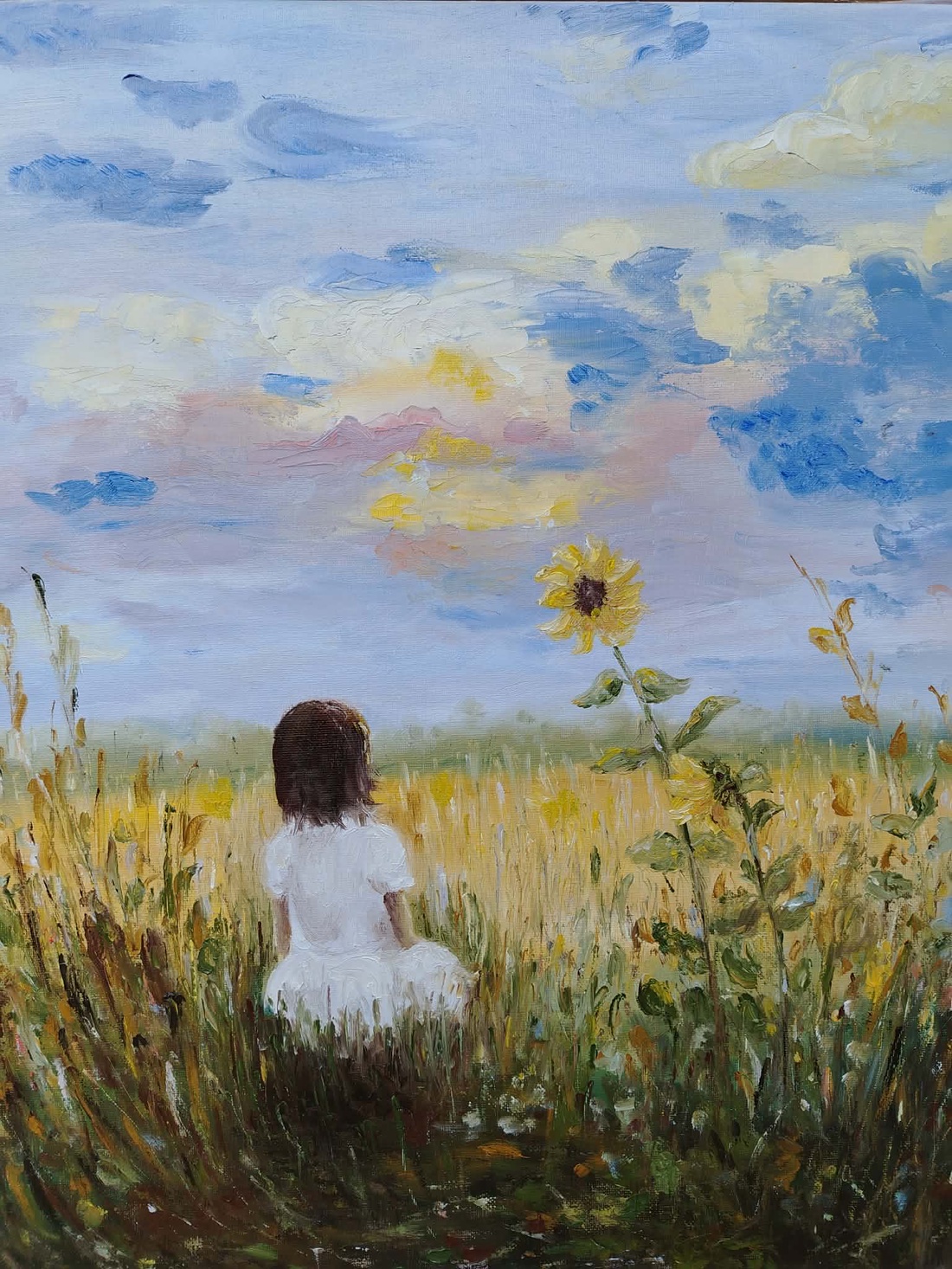 Liniște în amurg - arte vizuale și accesorii  - picturi - pictură în ulei - Artynos.ro