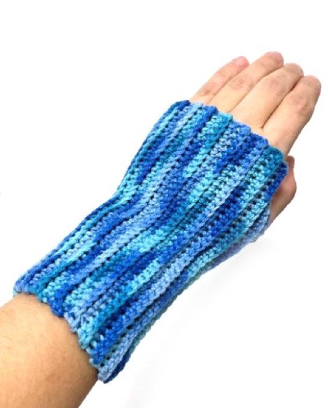 Manusi fara degete crosetate manual - îmbrăcăminte și modă - curele și catarame artizanale - alte accesorii - Artynos.ro