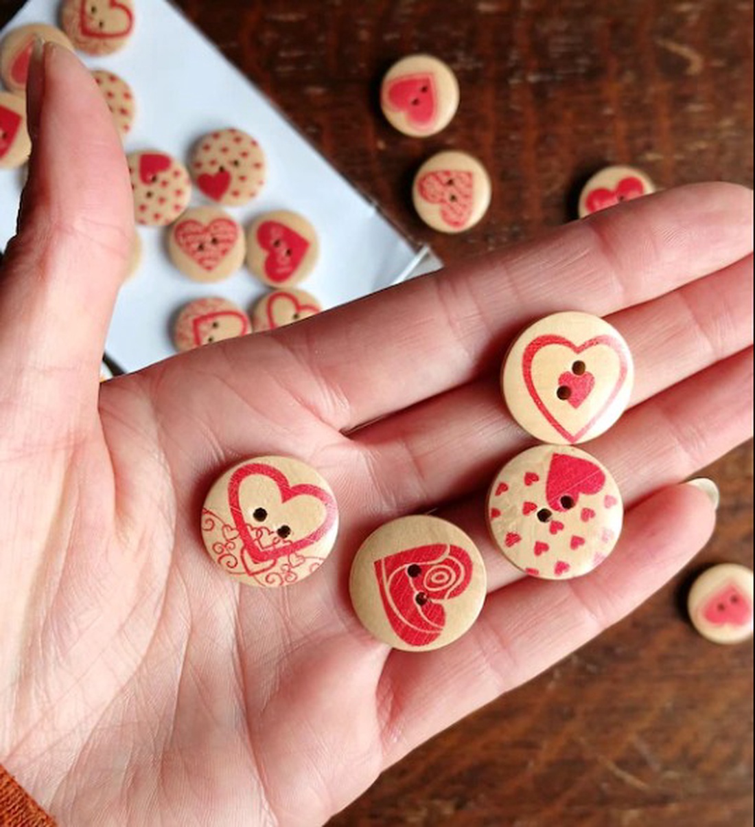 Nasturi din lemn  - accessorii și unelte - accesorii decorative - alte accesorii - Artynos.ro