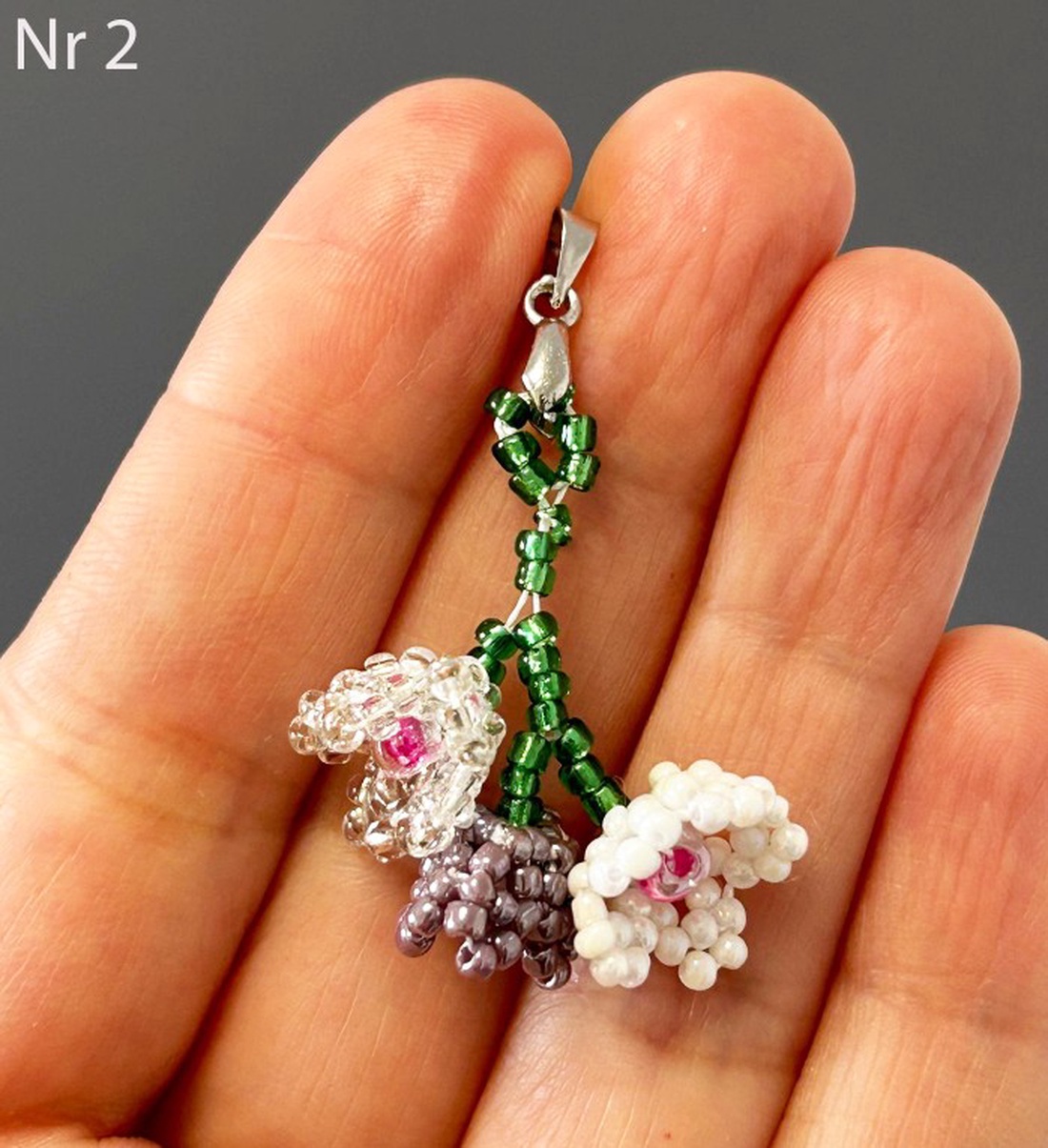 Pandative tesute cu margele toho - bijuterii - mărțișor - Artynos.ro