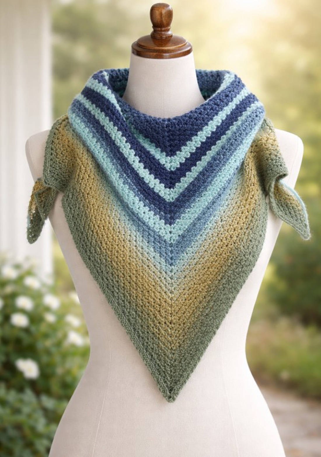 Sal lucrat manual  - îmbrăcăminte și modă - eșarfe, pălării, fularuri - șaluri - Artynos.ro