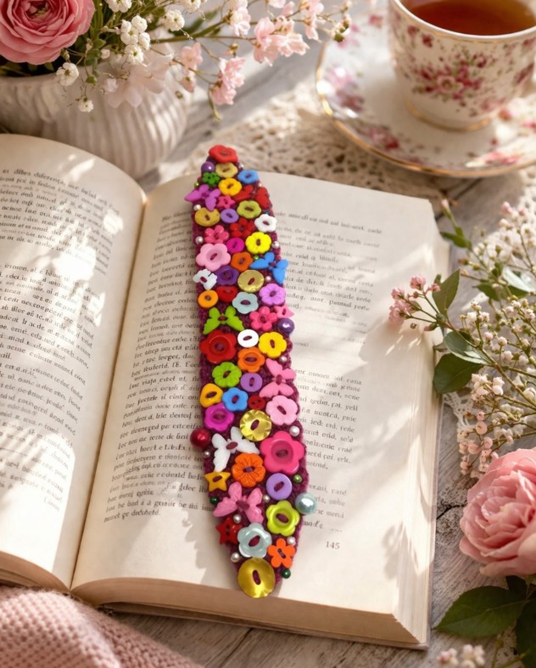 Semn de carte decorativ - cărți și creații cu tematică muzicală, cadouri - semn de carte - Artynos.ro