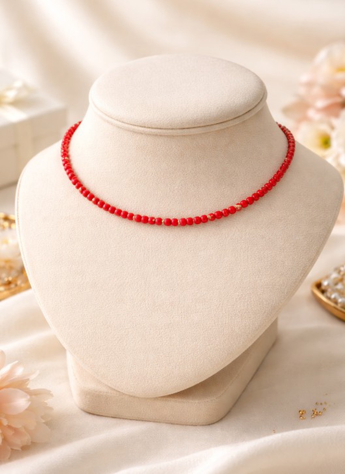 Colier tip choker delicat - bijuterii - coliere - chockere - Artynos.ro