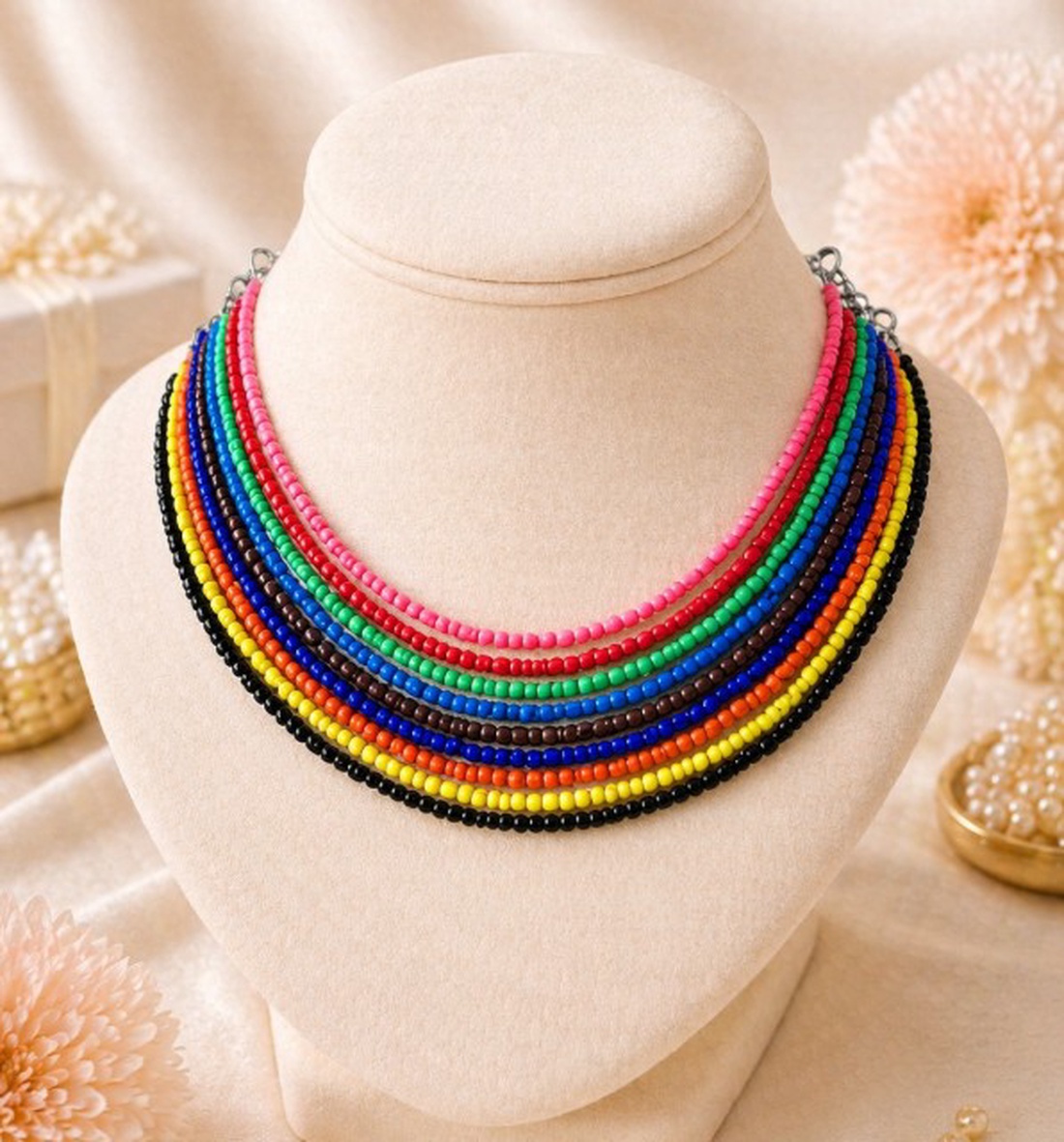 Coliere tip chokere delicate - bijuterii - coliere - chockere - Artynos.ro