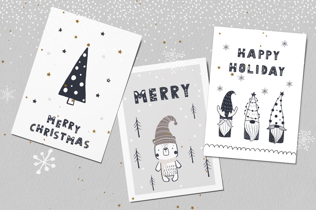 Hygge Crăciun carte poștală, felicitare, cadou set de 3 - - Artynos.ro Hygge Crăciun carte poștală, felicitare, cadou set de 3 - - Artynos.ro