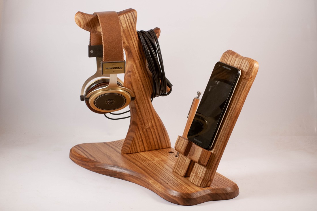 Suport pentru căști și telefon mobil, organizator desktop - - Artynos.ro Suport pentru căști și telefon mobil, organizator desktop - - Artynos.ro