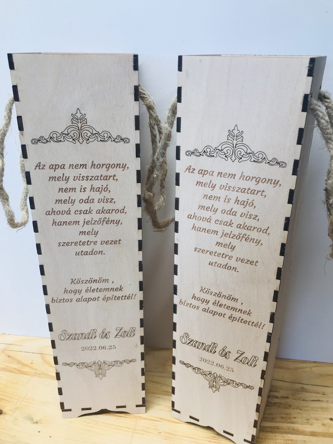 Suport de vin Nunta Ziua de naștere Sărbătoare -  - Artynos.ro Suport de vin Nunta Ziua de naștere Sărbătoare -  - Artynos.ro