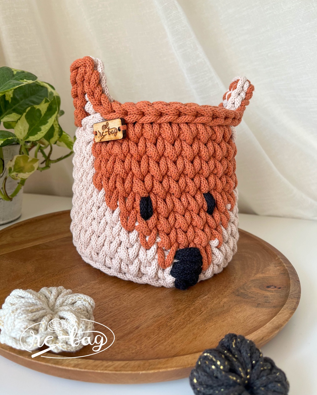 Coșuleț depozitare în formă de vulpe - casă & stil de viață - echipament pentru camera copiilor - cutie pentru jucării - Artynos.ro