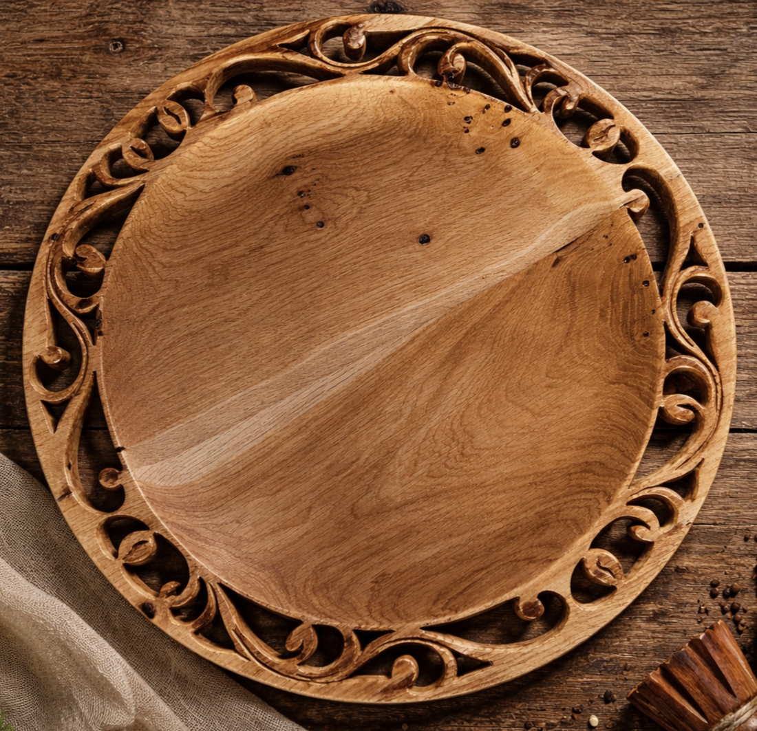 Platouri și decorațiuni din lemn  - casă & stil de viață - decorațiuni de casă - decorațiuni de masă și rafturi - boluri decorative - Artynos.ro