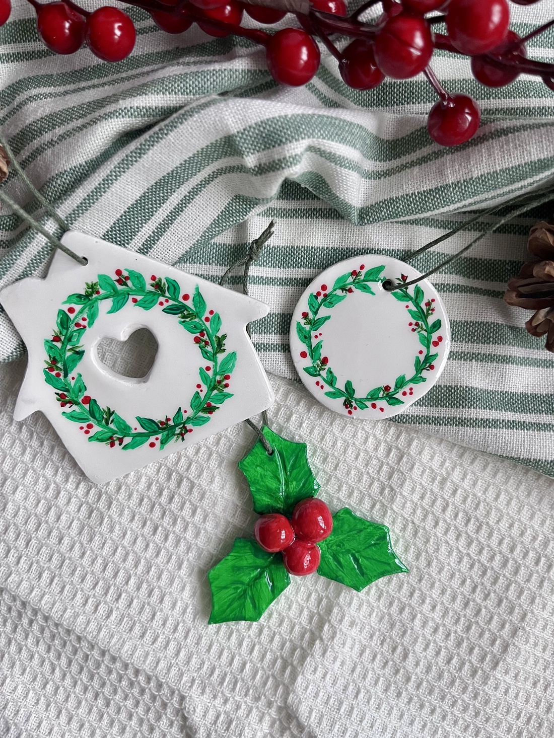 Ornamente pentru brad - set - crăciun - decorațiuni de crăciun de casă - figurine pentru pomul de crăciun - Artynos.ro