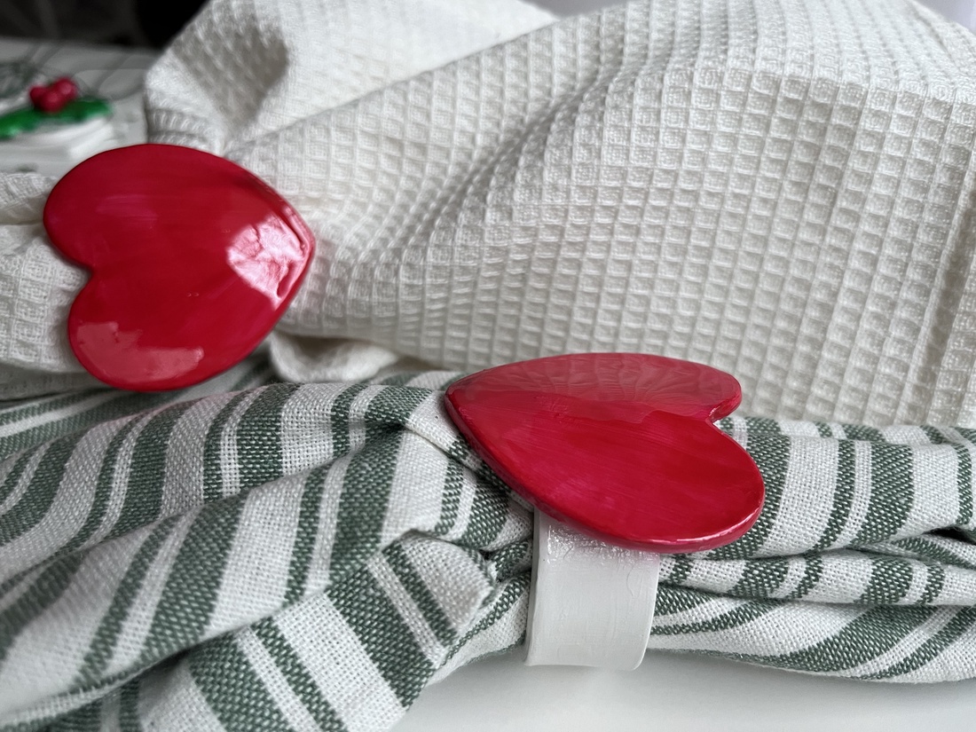 Inel pentru servetele - crăciun - decorațiuni de crăciun de casă - decor pentru masă de crăciun - Artynos.ro