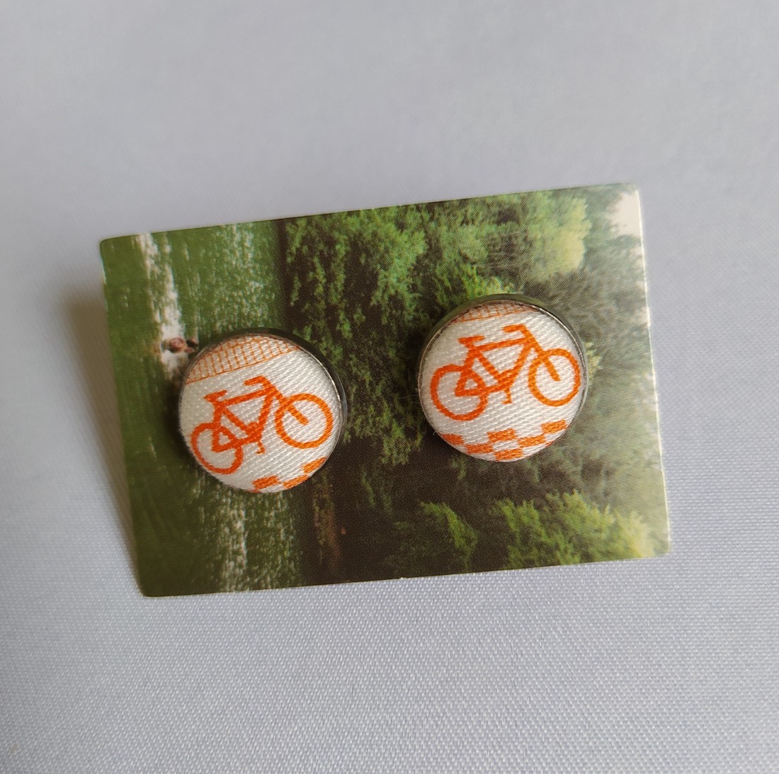Cercei cu bicicletă - - Artynos.ro Cercei cu bicicletă - - Artynos.ro