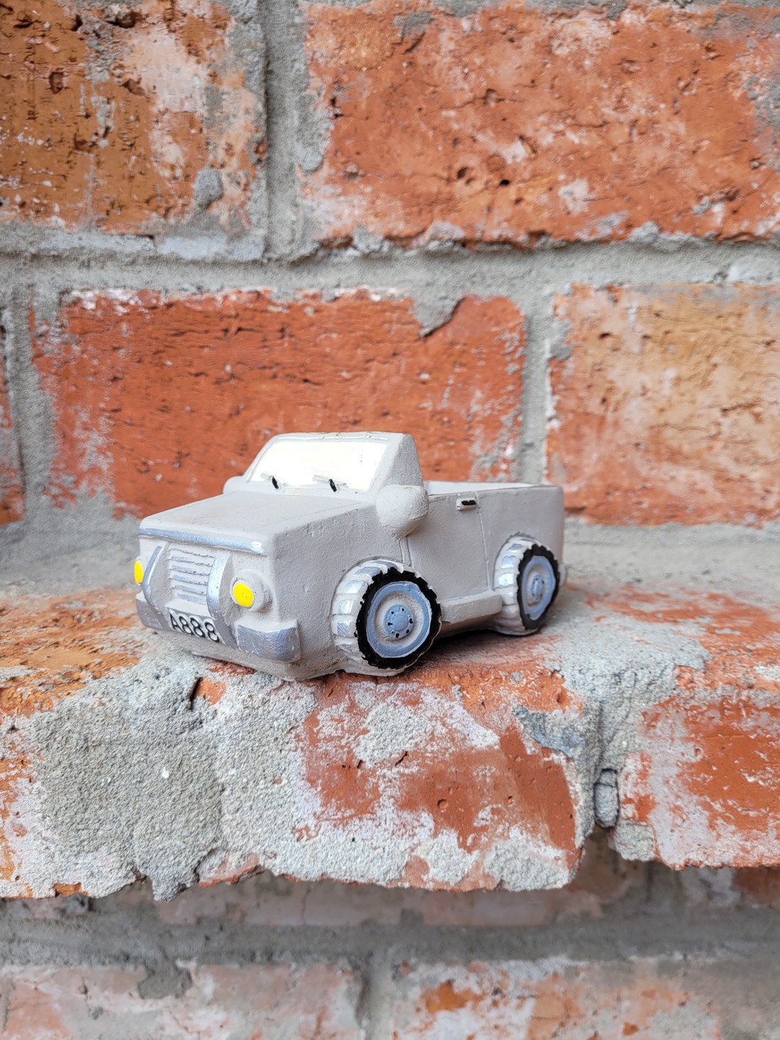 Baril de camion colorat în beton, lumini frumos vopsite, toate impregnate - - Artynos.ro Baril de camion colorat în beton, lumini frumos vopsite, toate impregnate - - Artynos.ro