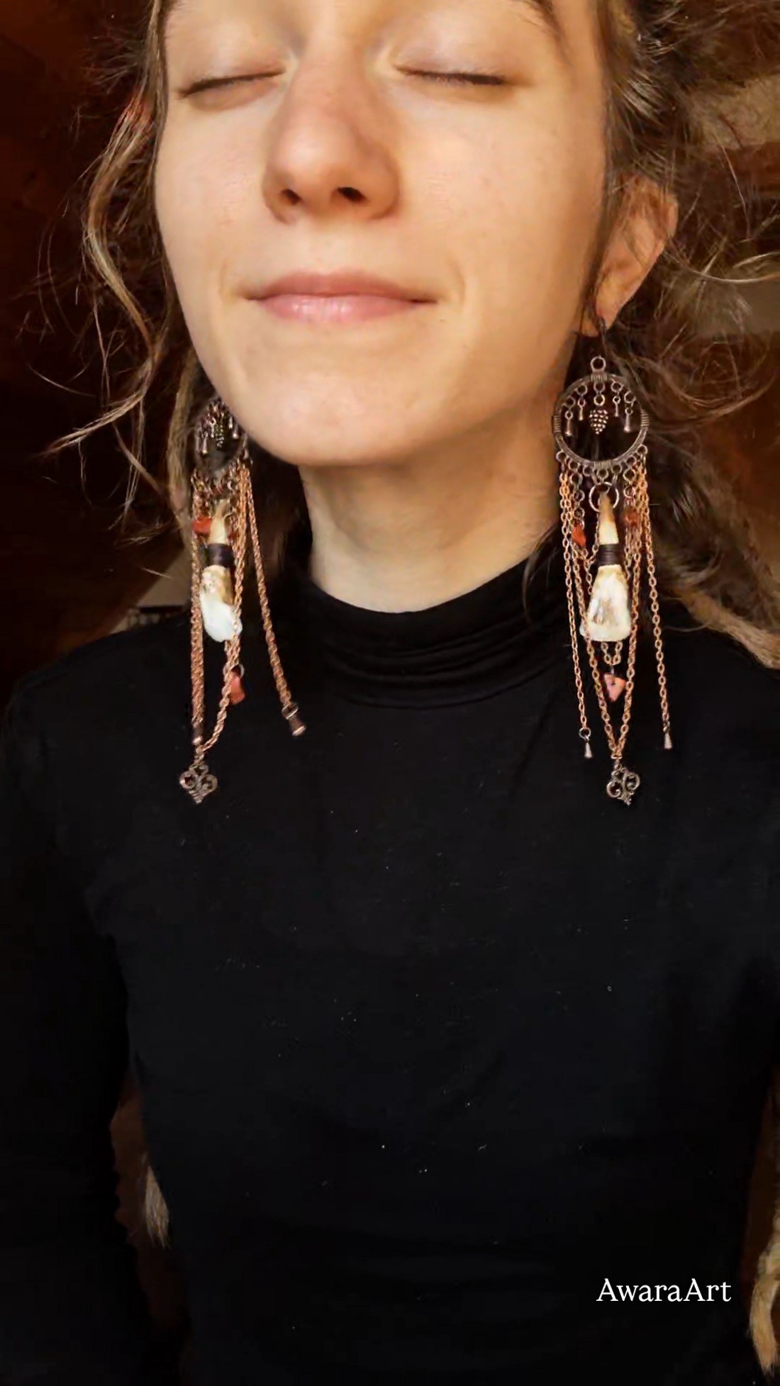 Cercei talisman Wandering -  - Artynos.ro