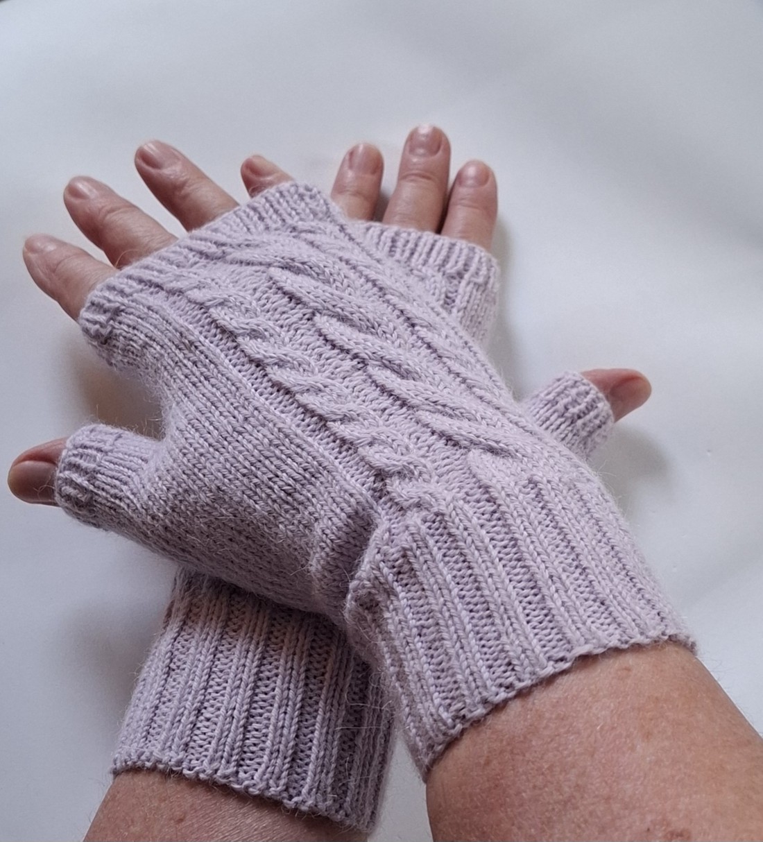 Mănuși tricotate manual, încălzitor de mână, încălzitor de încheietură. -  - Artynos.ro