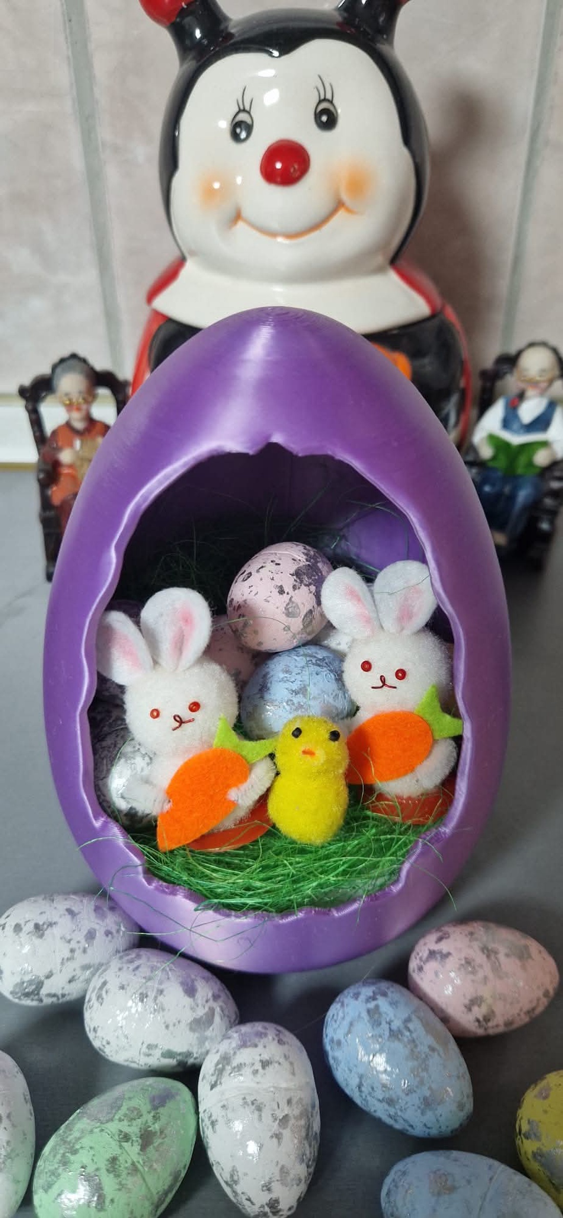 Oua decorative - decor de sărbători - decorațiuni de paște - alte creații de paște - Artynos.ro