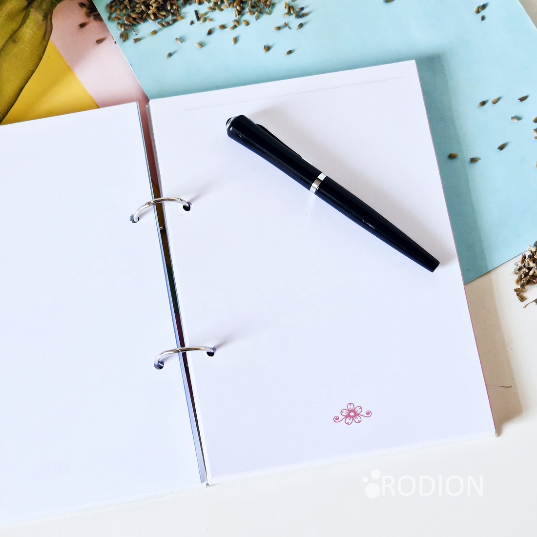 Agenda pictata cu maci personalizata cu mesaj - casă & stil de viață - produse de papetărie - caiete și jurnale - Artynos.ro