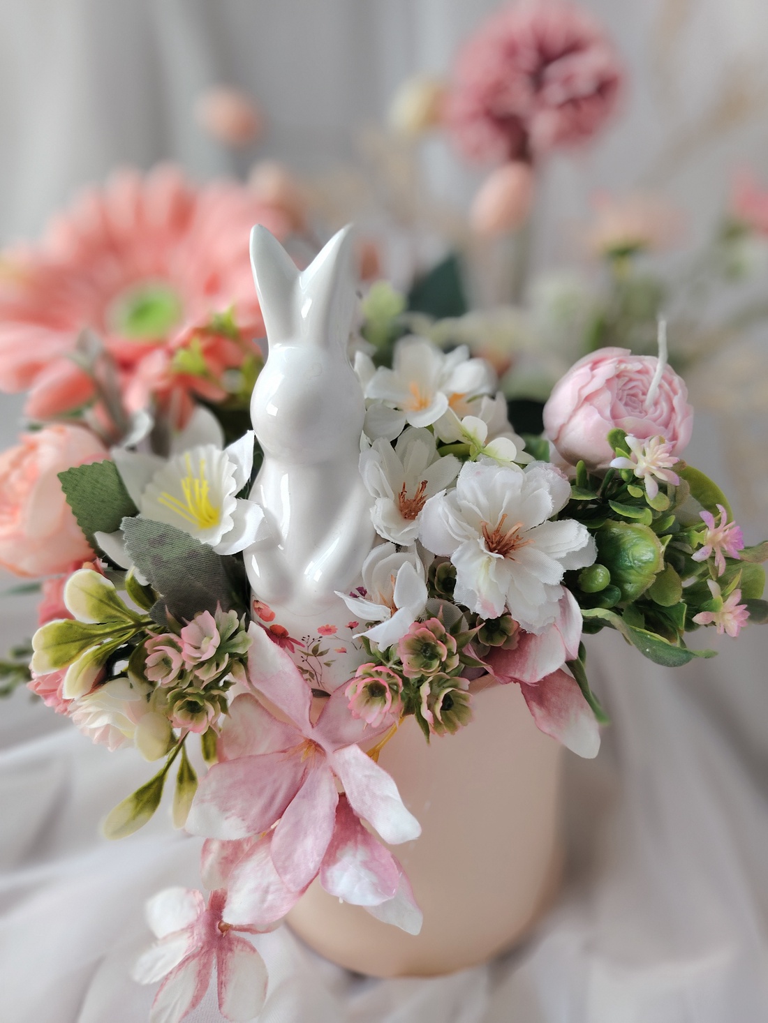 Aranjament Elegant pentru Masa de Paște - decor de sărbători - decorațiuni de paște - alte creații de paște - Artynos.ro