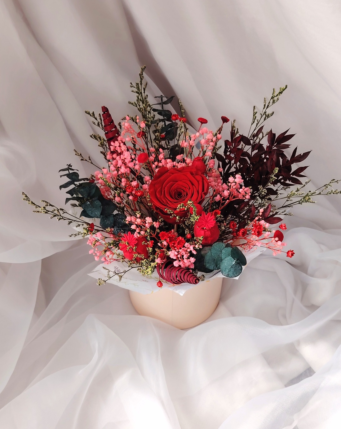 Aranjamente Florale Eterne - accesorii nuntă - amintiri și cadouri de nuntă - cadou nuntă - set de ceremonie - Artynos.ro