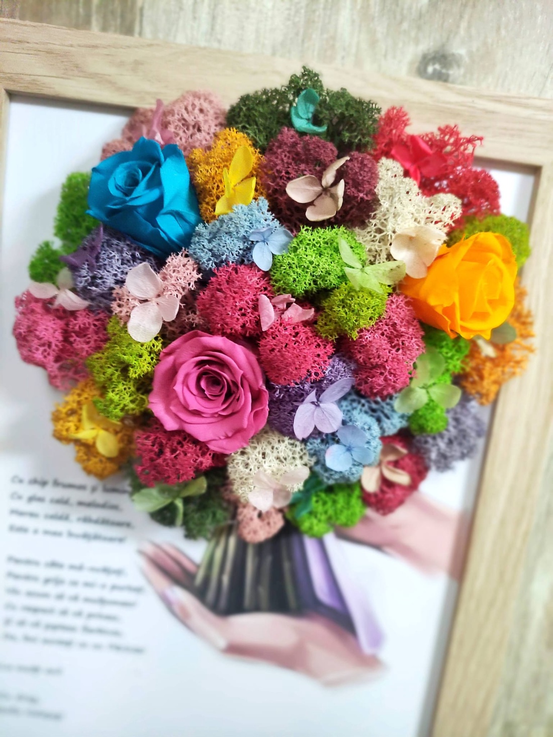 Tablou Decorativ recunoștință cadre didactice- învățătoare,educatoare,profesori ideal pentru serbare, final de an scolar - casă & stil de viață - decorațiuni de casă - accesorii florale - buchete de flori - Artynos.ro