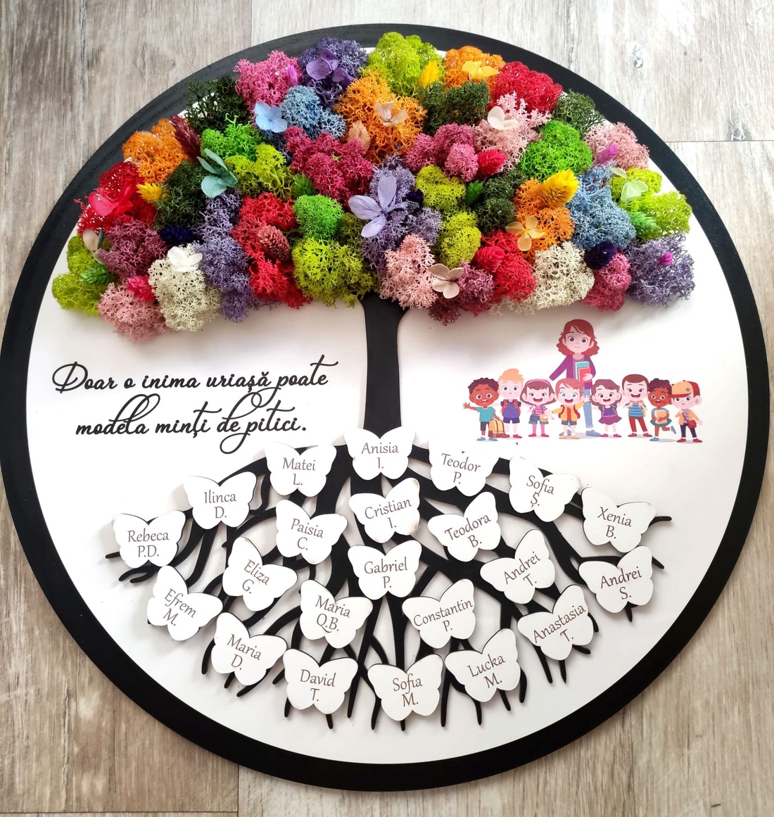 Aranjament - Recunoștință Cadre Didactice- învățătoare,educatoare,profesori ideal pentru serbare, final de an scolar - casă & stil de viață - decorațiuni de casă - accesorii florale - buchete de flori - Artynos.ro