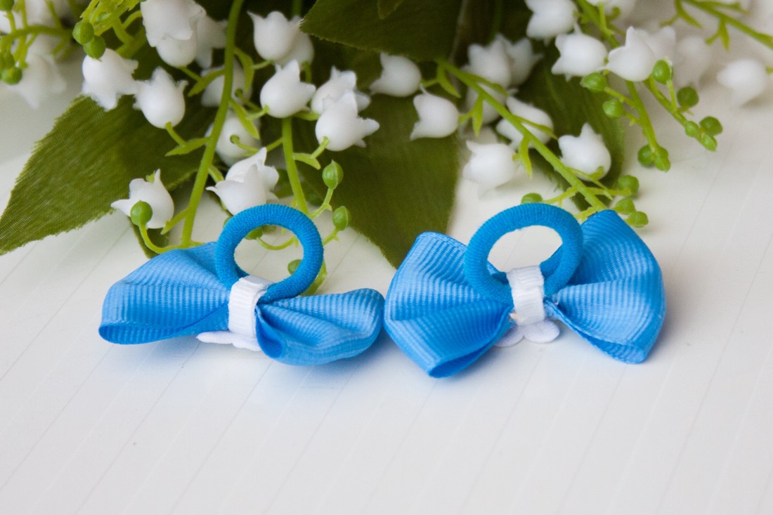 Masnis scrunchie - Albastru - - Artynos.ro Masnis scrunchie - Albastru - - Artynos.ro