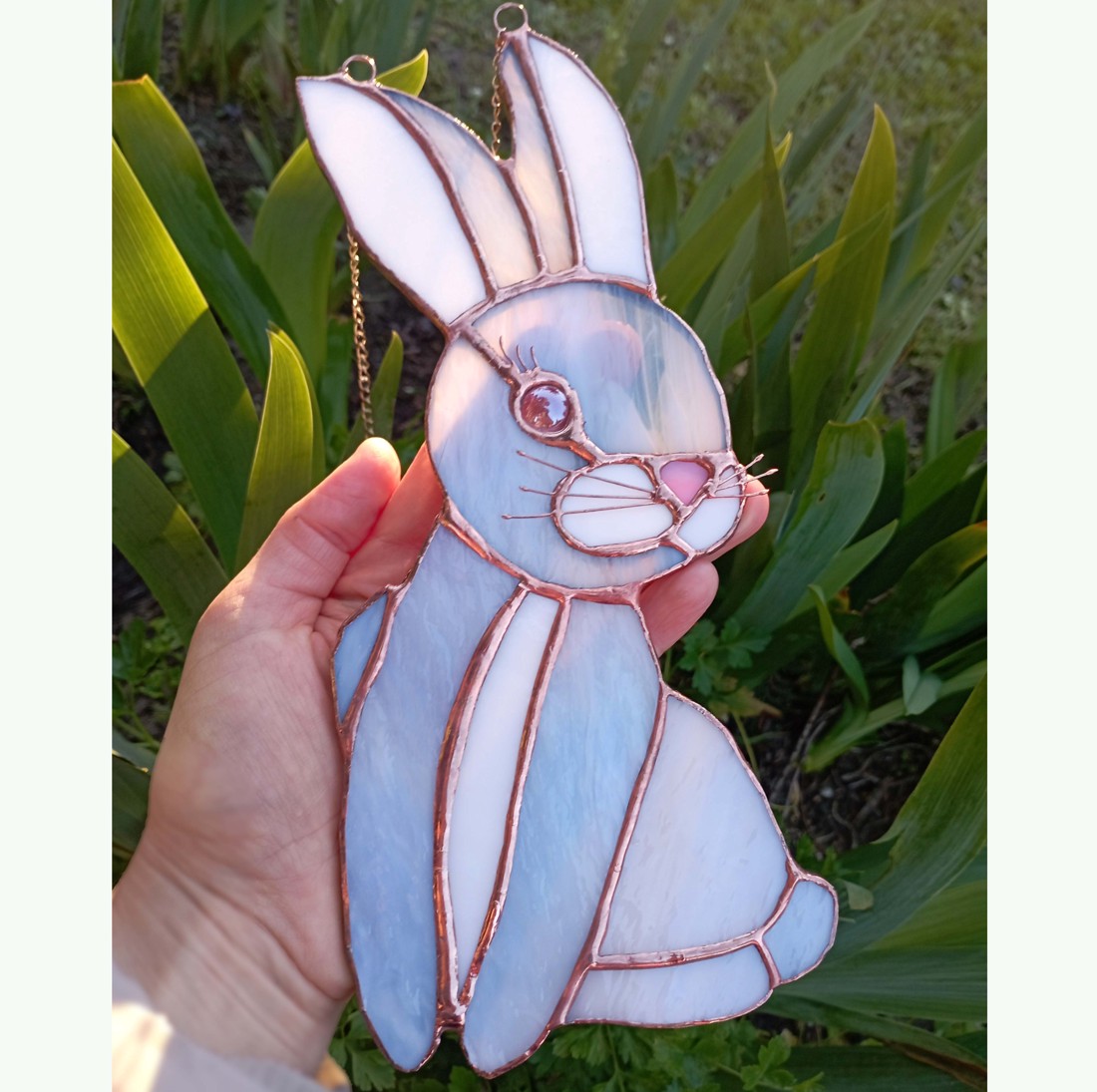 Paște Bunny urechi soare catcher pentru fereastră - - Artynos.ro Paște Bunny urechi soare catcher pentru fereastră - - Artynos.ro