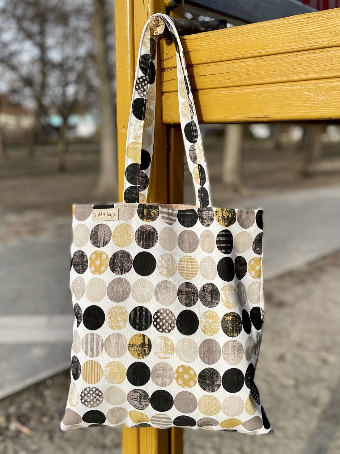 Geantă de cumpărături cu model polka dot - geantă și husă - geantă pentru cumpărături - geantă shopper, geantă tote, geantă textilă - Artynos.ro Geantă de cumpărături cu model polka dot - geantă și husă - geantă pentru cumpărături - geantă shopper, geantă tote, geantă textilă - Artynos.ro
