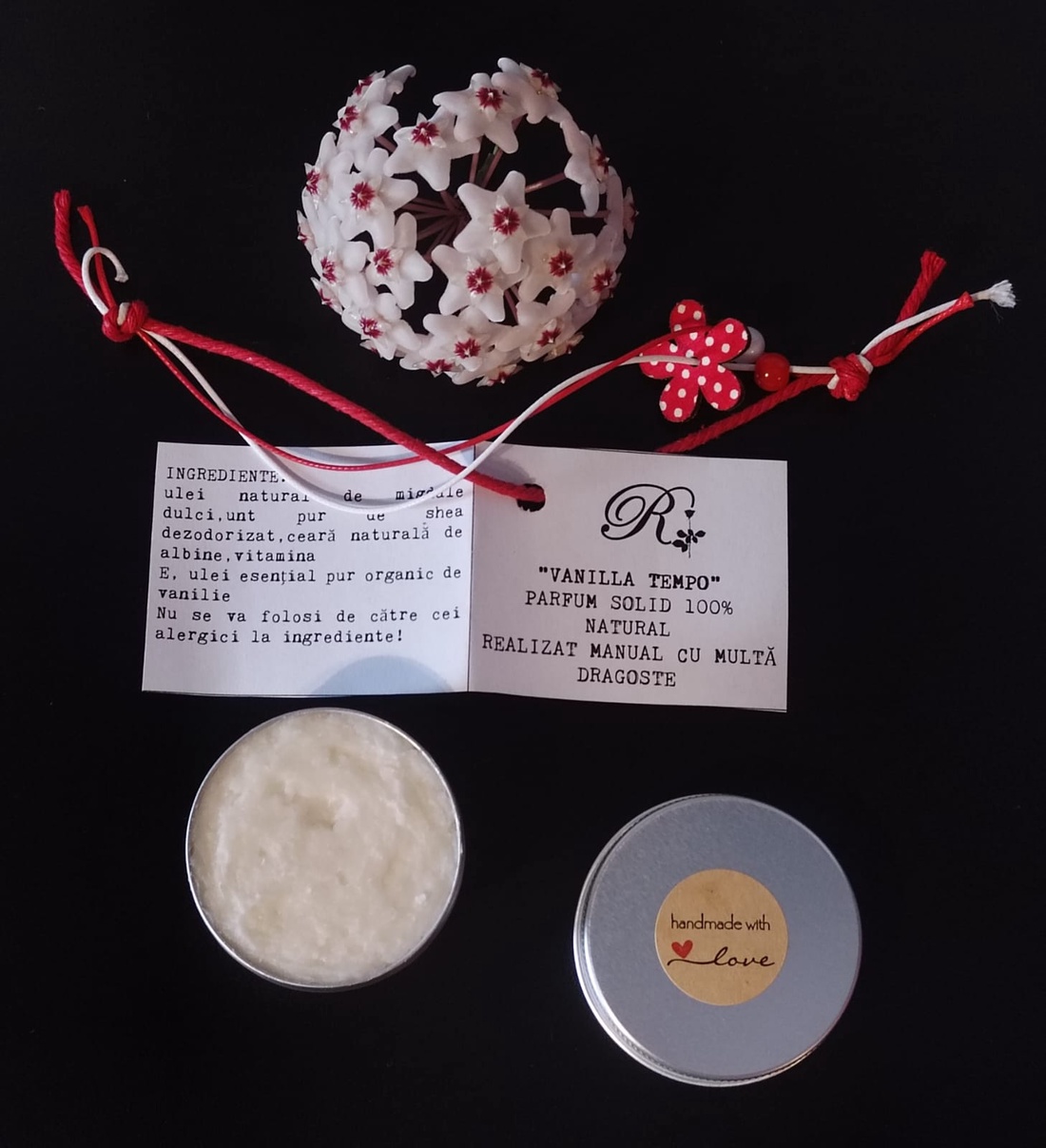 PARFUM SOLID 100% NATURAL CU ULEIURI ESENȚIALE - casă & stil de viață - accesorii de baie - sticlă de parfum - Artynos.ro