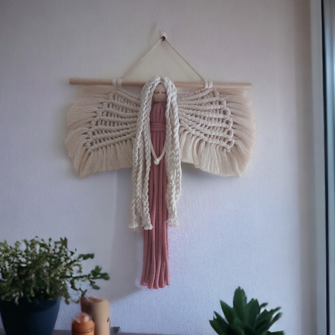 Înger macramé cu aripi - - Artynos.ro Înger macramé cu aripi - - Artynos.ro