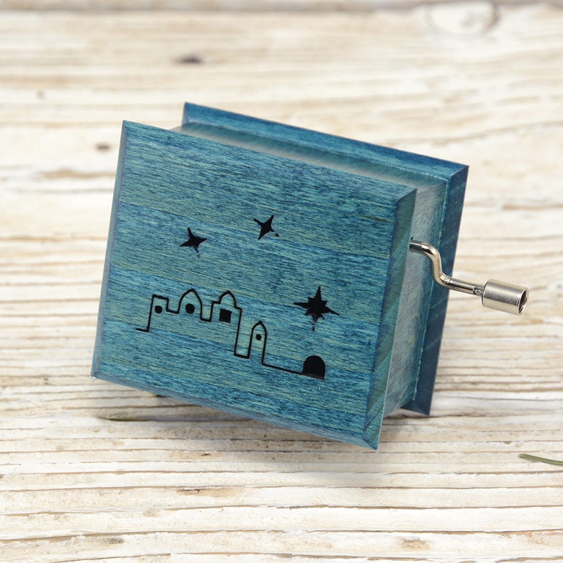 Silent noapte cutie muzicală turcoaz -  - Artynos.ro