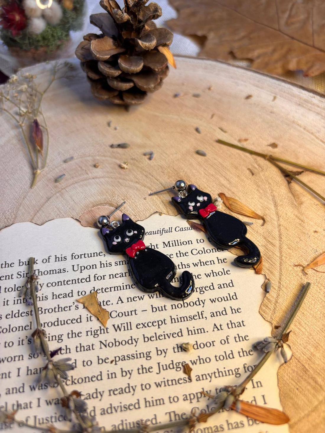 Cercei Pisică în Stil Ghibli - arte vizuale și accesorii  - alte arte - Artynos.ro