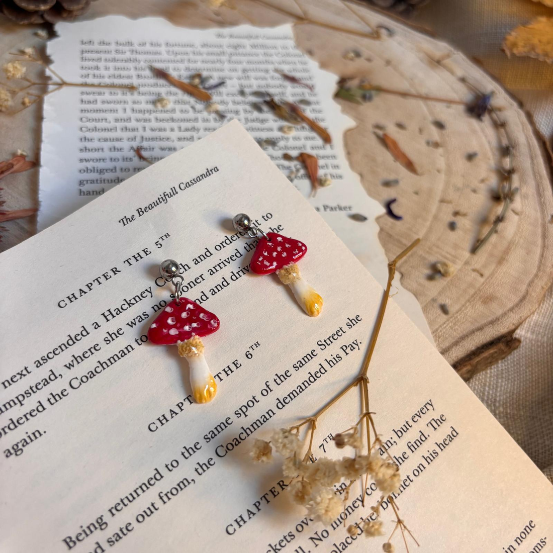 Cercei Ciupercuță - arte vizuale și accesorii  - alte arte - Artynos.ro