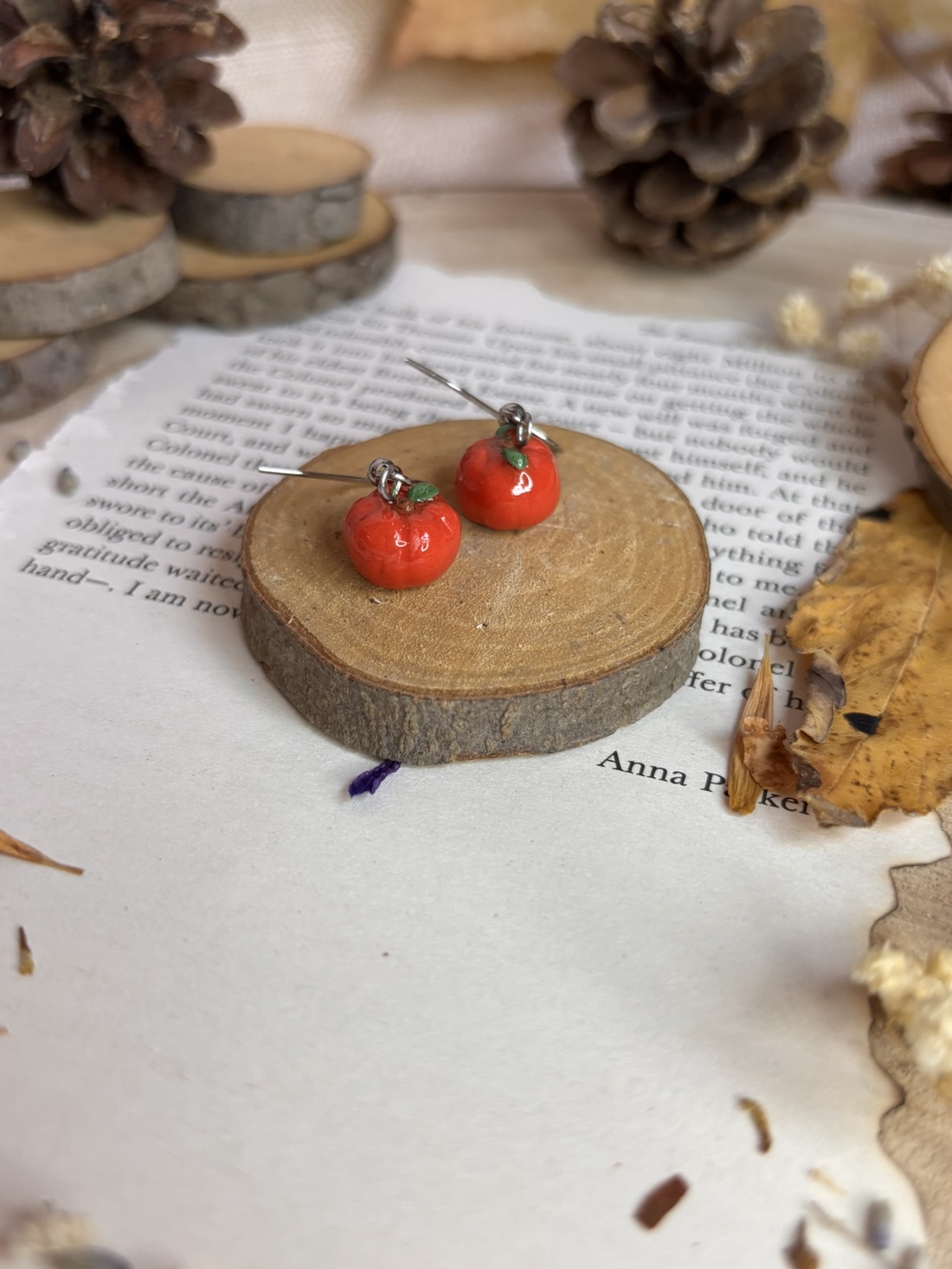 Cercei Dovlecel Lungi - bijuterii - cercei - cercei cu figurine - Artynos.ro