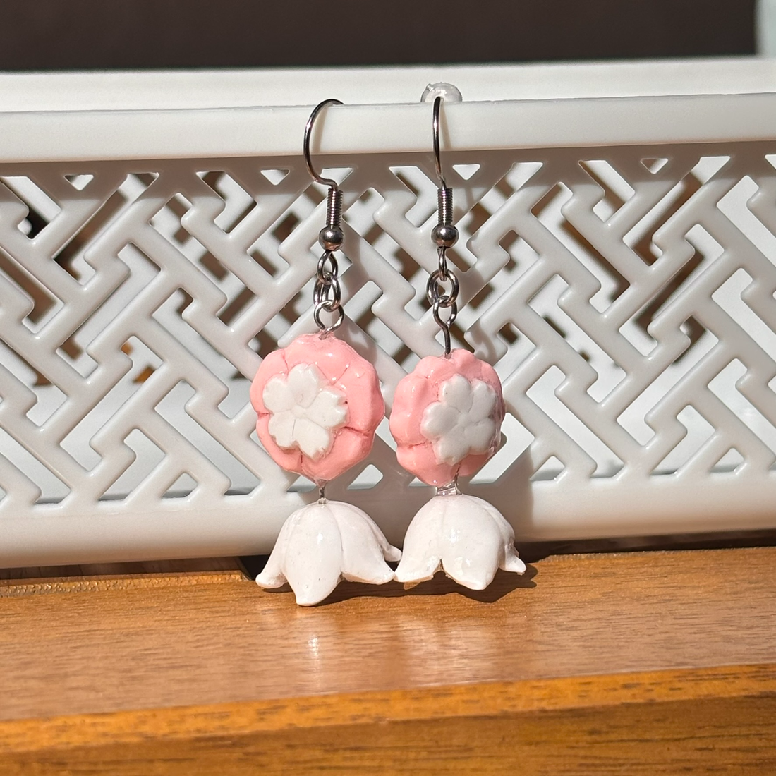 Cercei Floare - bijuterii - cercei - cercei cu figurine - Artynos.ro