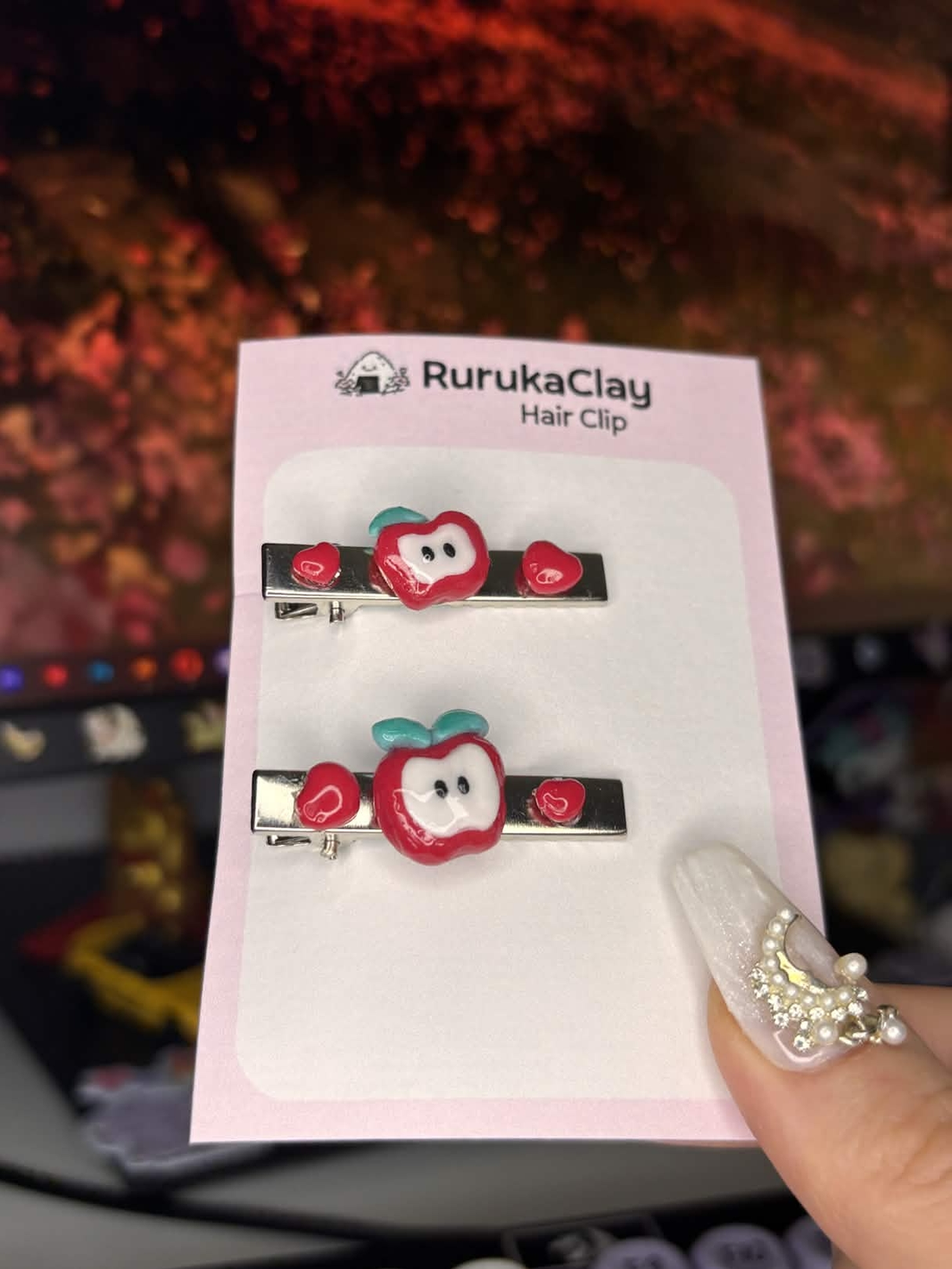 Hair Clip Mar Lut Polimeric - îmbrăcăminte și modă - accesorii păr - bandă de păr și agrafe păr - Artynos.ro