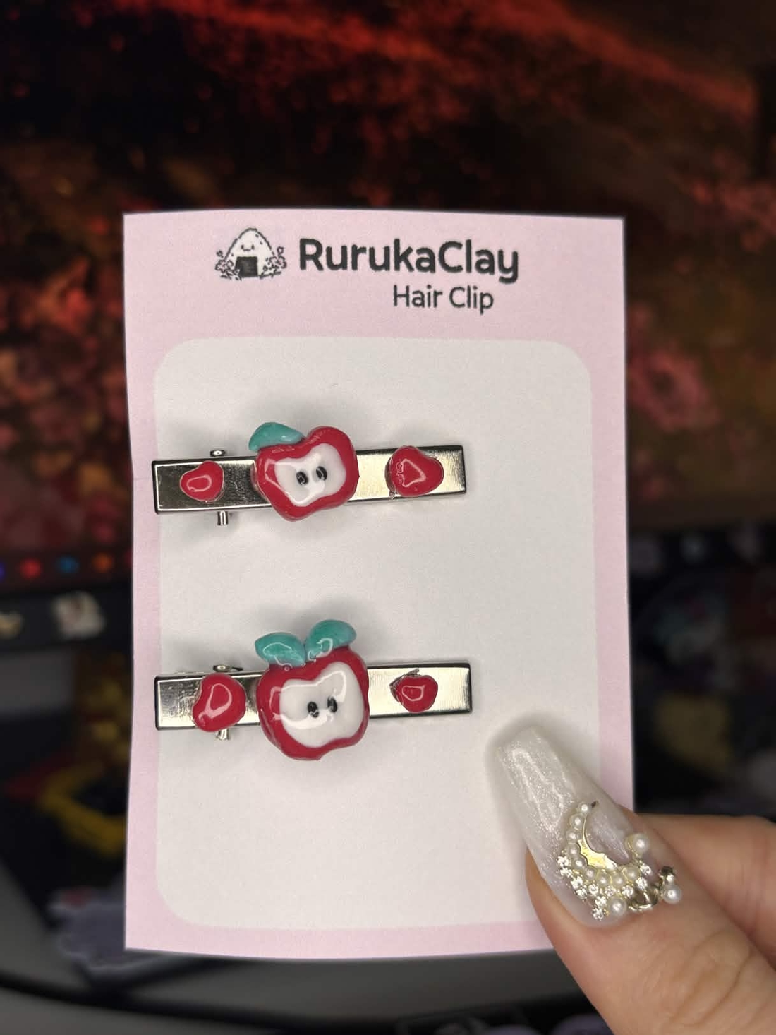 Hair Clip Mar Lut Polimeric - îmbrăcăminte și modă - accesorii păr - bandă de păr și agrafe păr - Artynos.ro