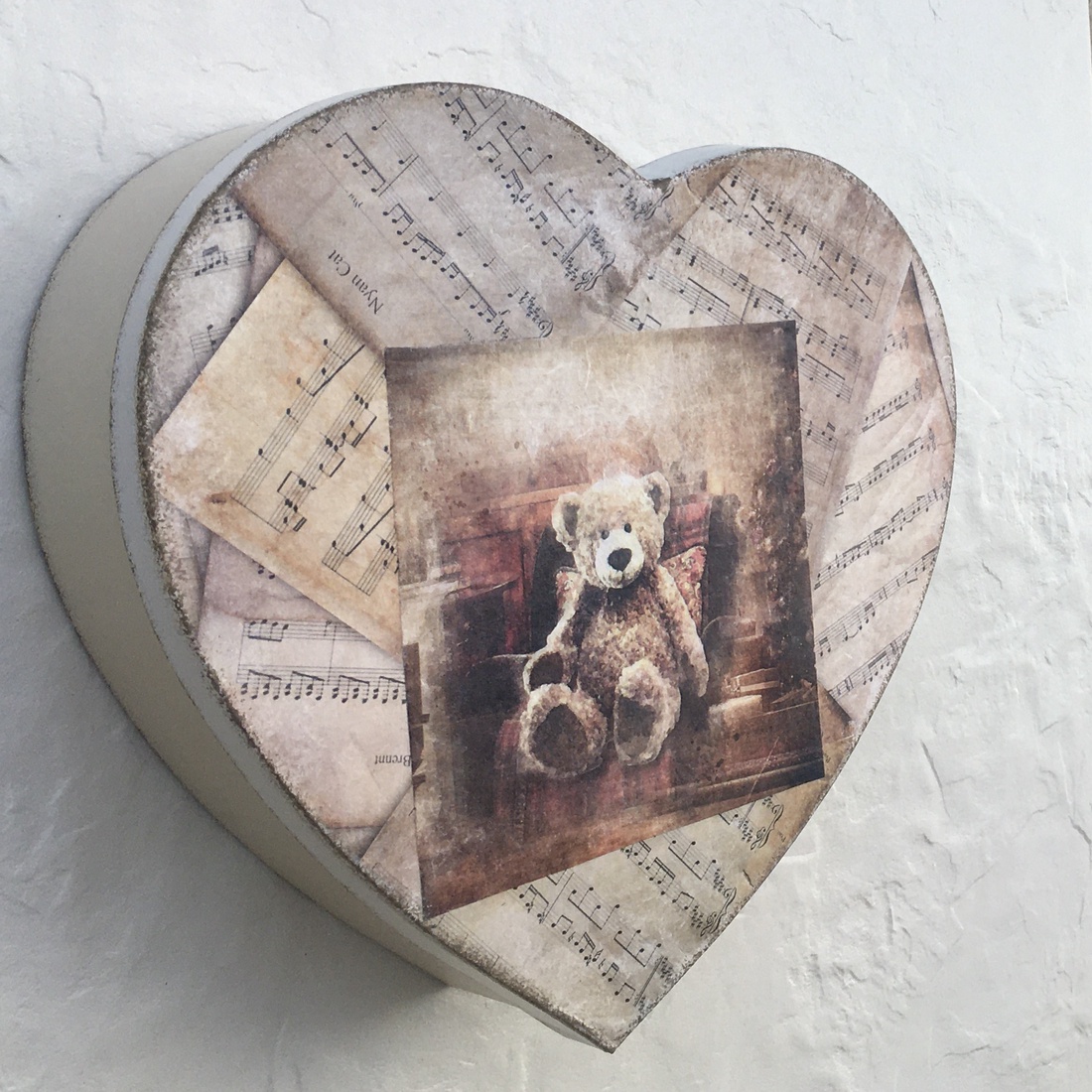 Calendarul Adventului, calendar, inimi  - crăciun - decorațiuni de advent - calendar de advent - Artynos.ro