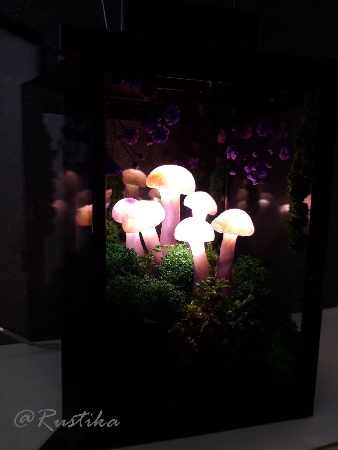 Decor ciuperci luminoase, felinar decorativ, felinar cu LEDuri - casă & stil de viață - lămpi și corpuri de iluminat - lampă de ambianță - Artynos.ro
