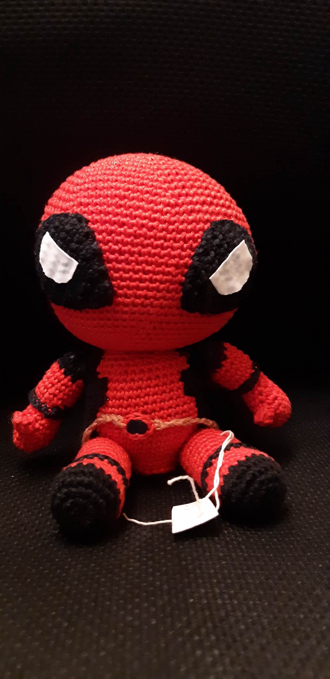 Supererou, Dead-pool amigurumi -  - Artynos.ro