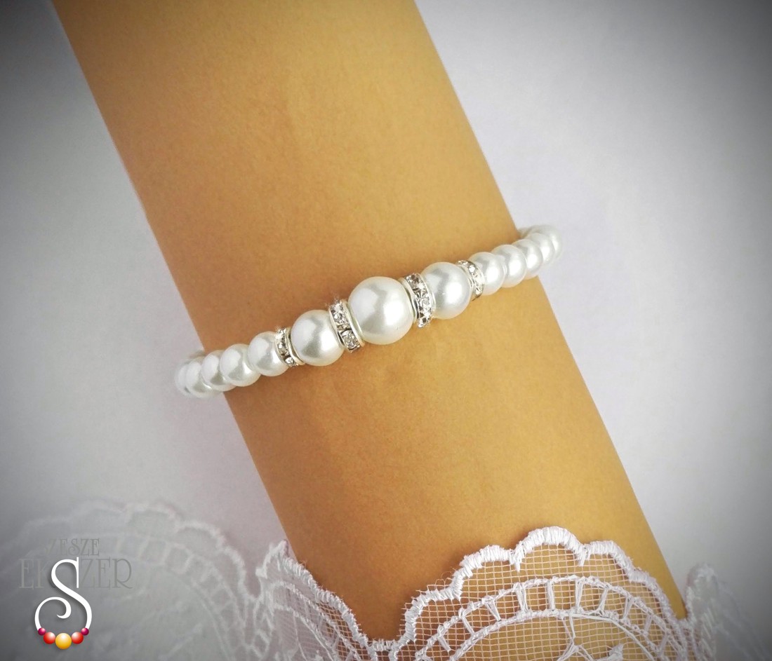 Strălucire rondelle - accesorii nuntă - bijuterii mireasă - set bijuterii de mireasă - Artynos.ro
