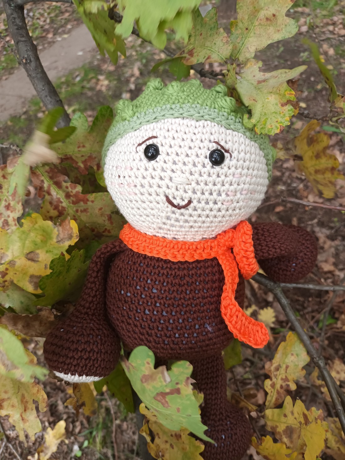 Castan Gabi, amigurumi castan -  - Artynos.ro