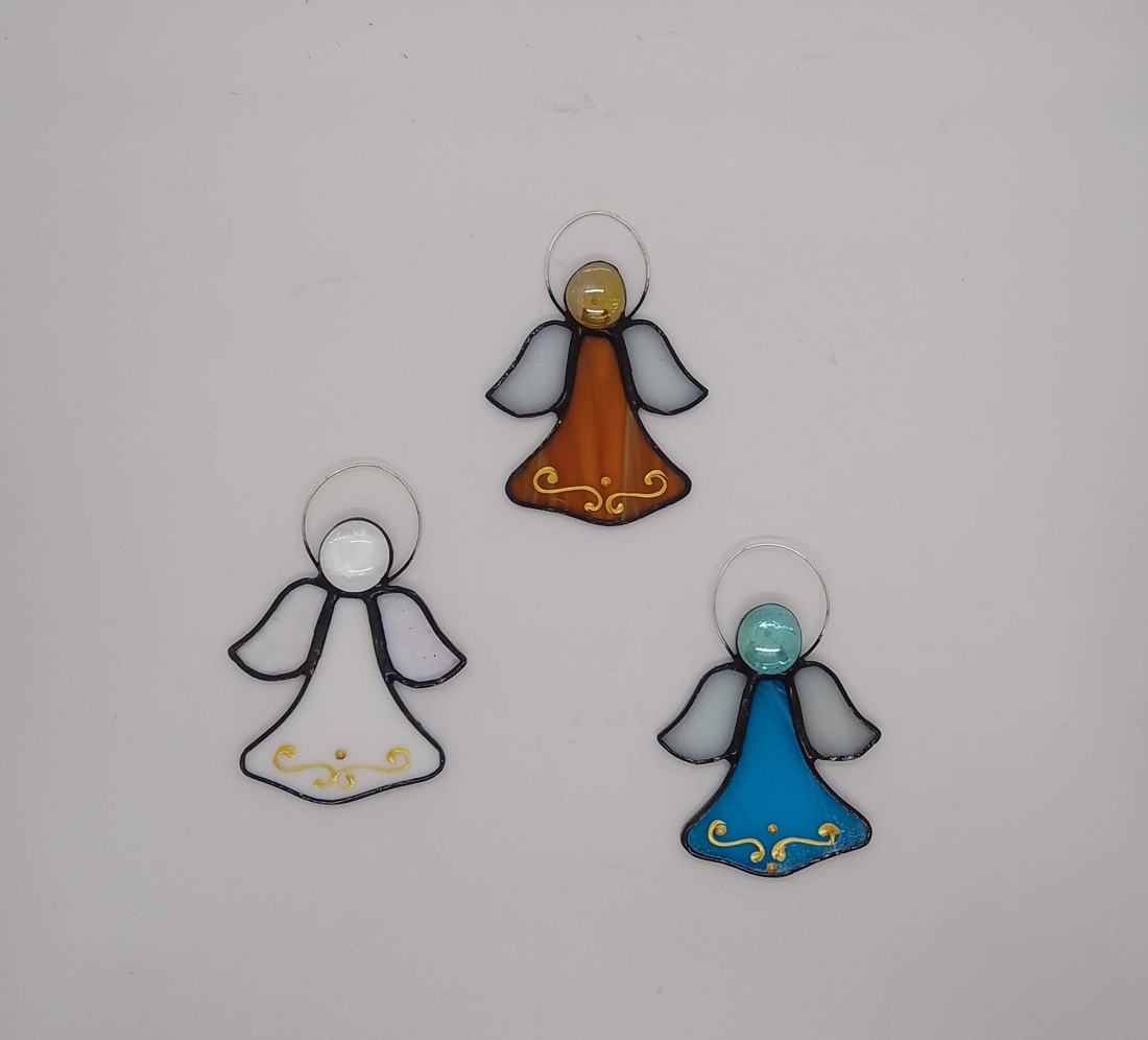 Ornament pentru pomul de Crăciun înger - accesorii de crăciun - decorațiuni de crăciun de casă - decorațiuni pentru pomul de crăciun - Artynos.ro